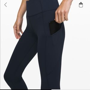Lululemon Fast & Free Tight - Navy